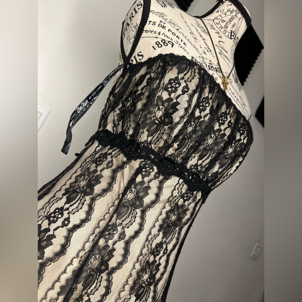 Elegant Black Lace Dress